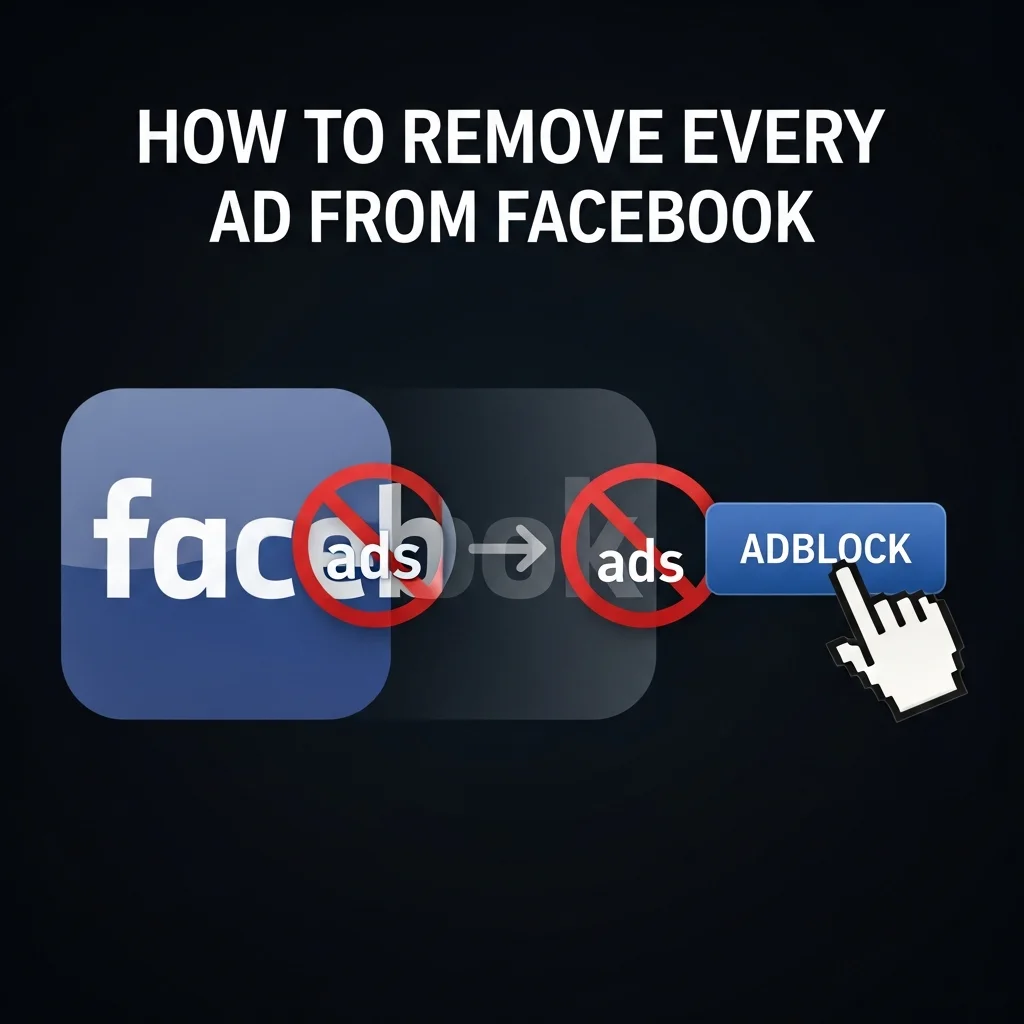 How to Remove Every Ad from Facebook