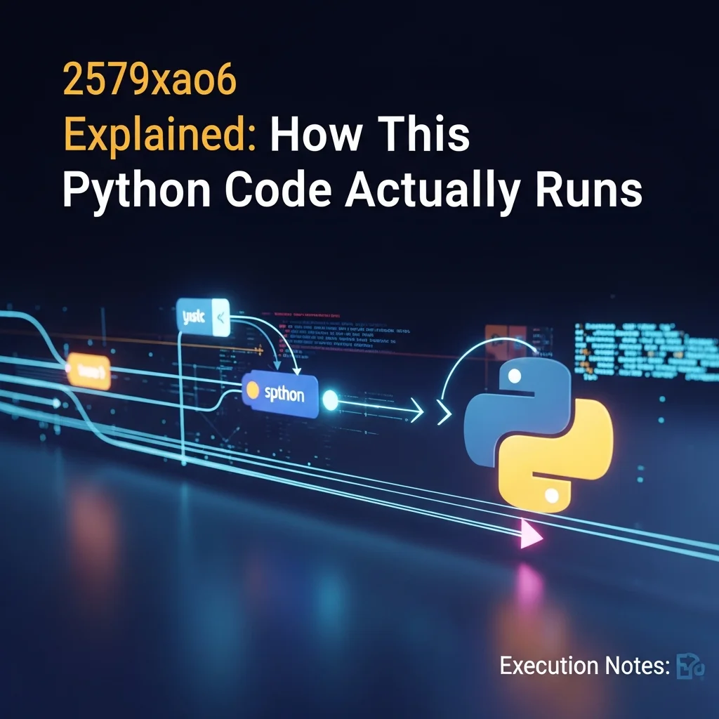2579xao6 Explained How This Python Code Actually Runs