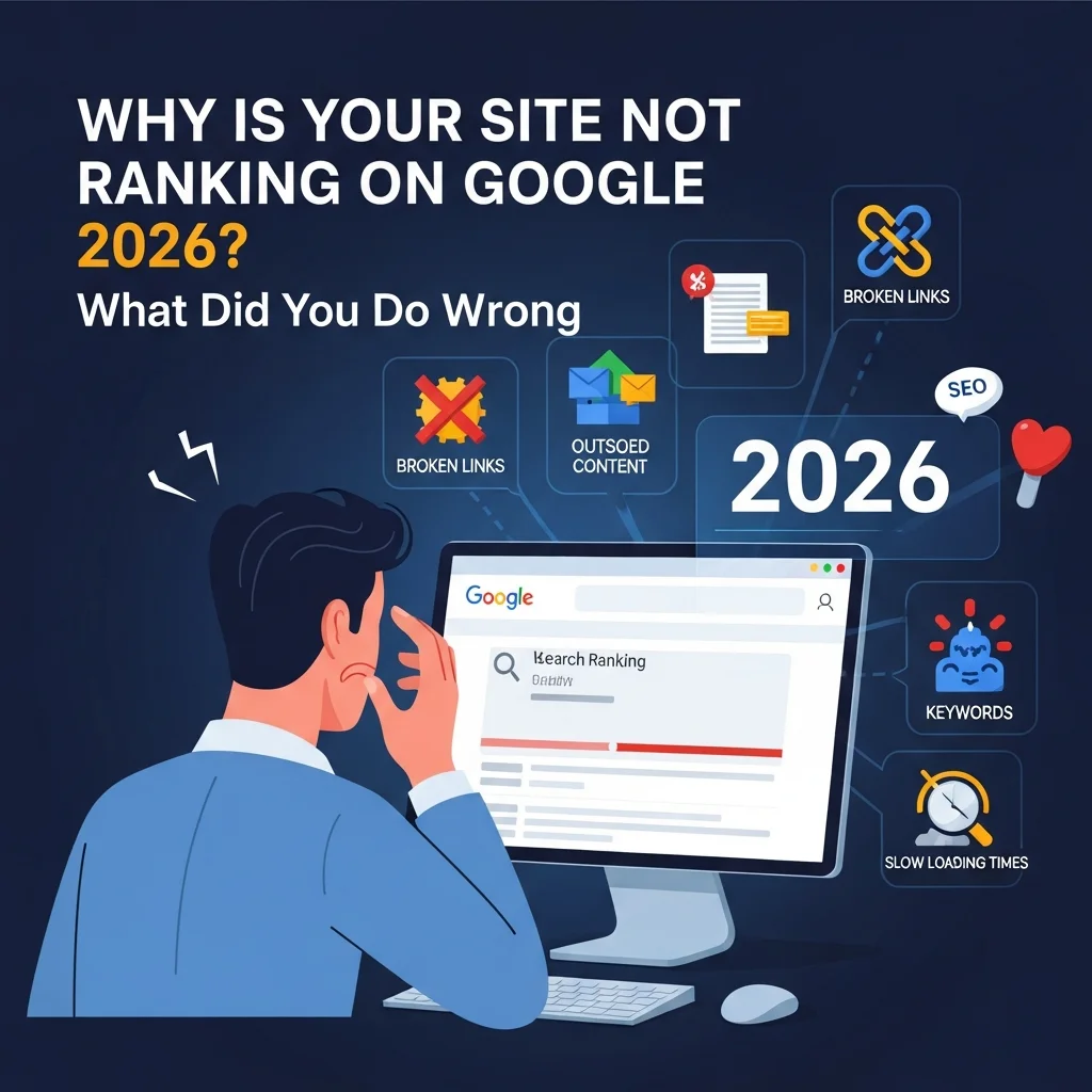 Why Is Your Site Not Ranking on Google 2026 What Did You Do Wrong