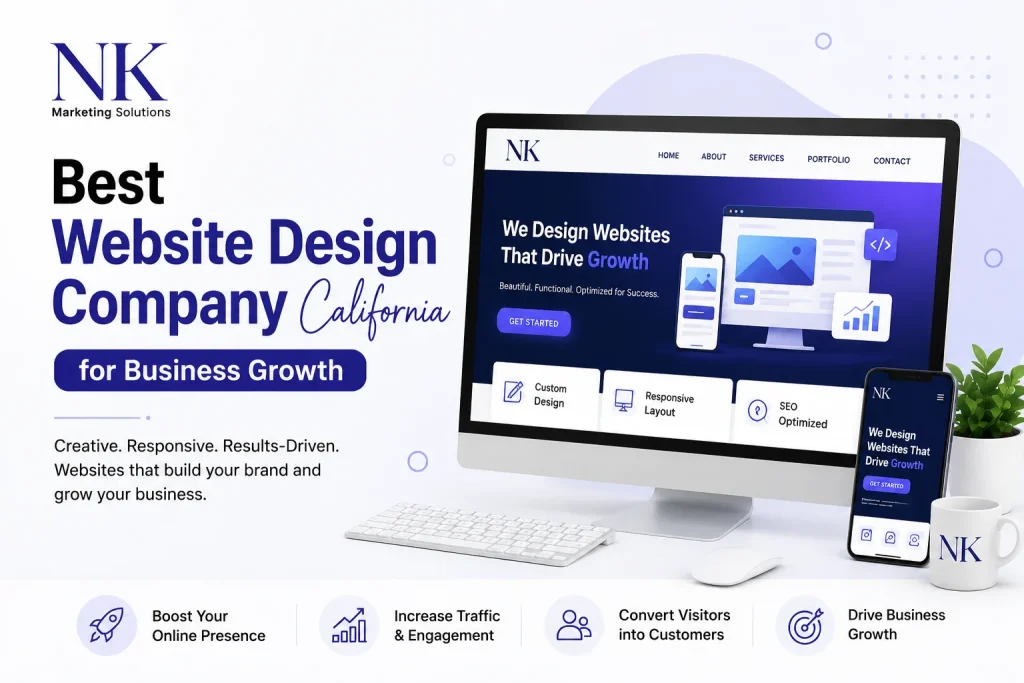 Best Website Design Company California for Business Growth 1 Website Design Company California
