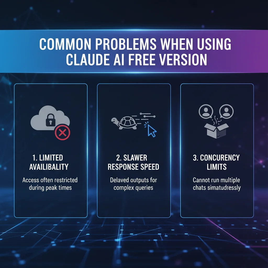 How to Use Claude AI for Free: Complete Beginner’s Guide 10 Common Problems When Using Claude AI Free Version