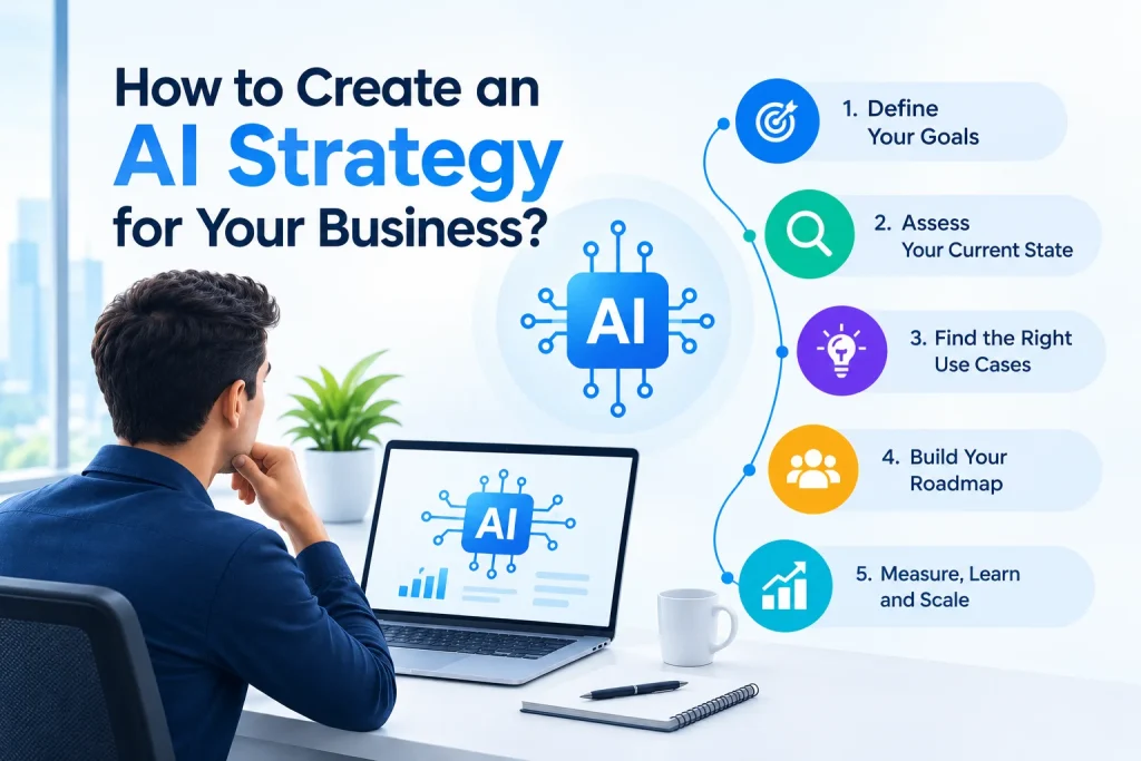 AI should improve, assess your readiness across data, technology and talent, prioritize high-value use cases, establish governance and integration requirements