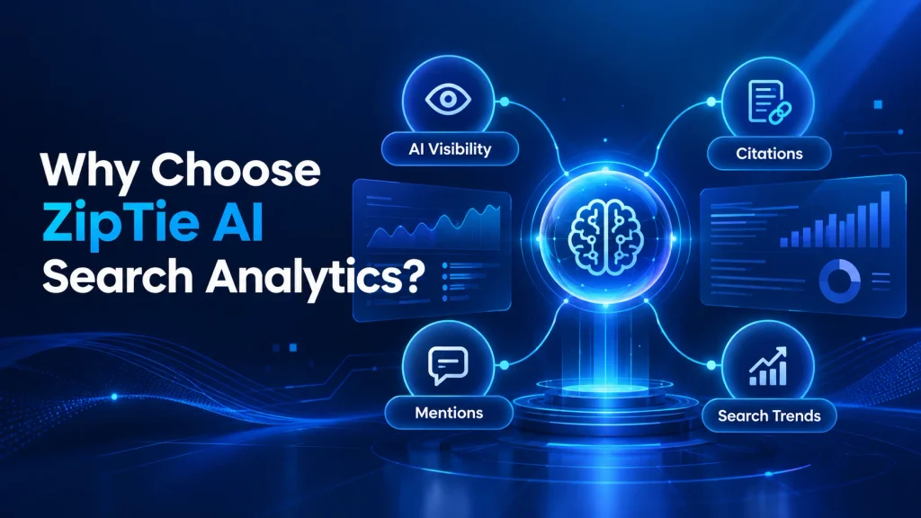 Why Choose ZipTie AI Search Analytics? Verified Pricing for Agencies 1 Why Choose ZipTie AI Search Analytics